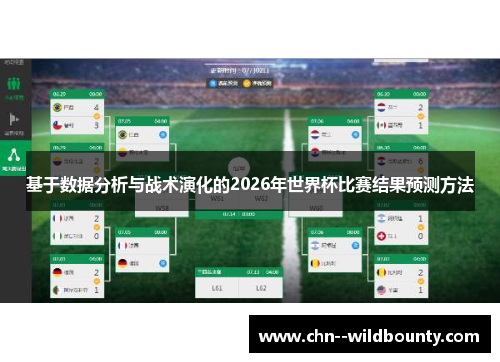 基于数据分析与战术演化的2026年世界杯比赛结果预测方法 基于数据分析与战术演化的2026年世界杯比赛结果预测方法